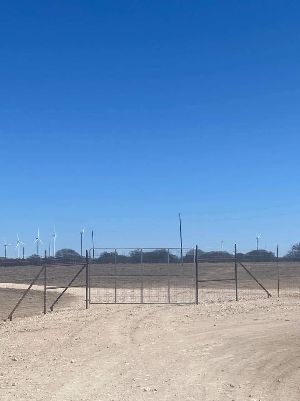 Game Fencing & Wildlife Exclusion example — Net-wire game fence, Comanche County area